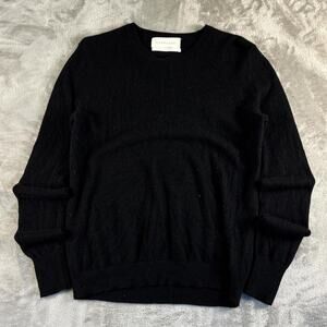 Everlane Cashmere Crewneck Sweater Women’s Medium Black Knit Pullover